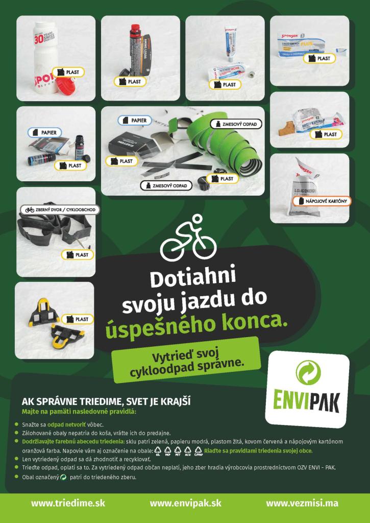 Ako správne triediť cykloodpad