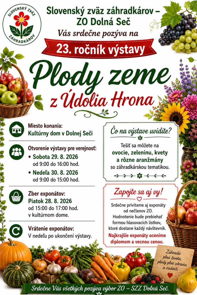 Výstava ovocia a&nbsp;zeleniny